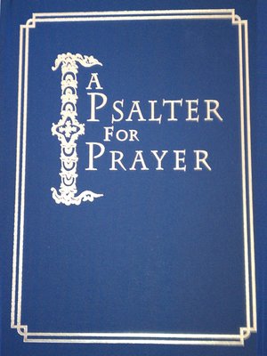 cover image of A Psalter for Prayer